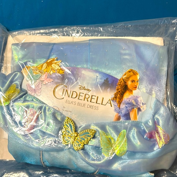 New in package, Disney Cinderella Ella’s Blue Dress Size 4-6X. - Picture 2 of 7